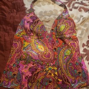 Paisley Tankini Top